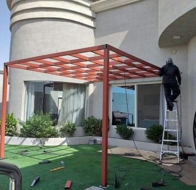 جلسات خارجية في الفناء وأسطح المنازل باقل التكاليف بالرياض